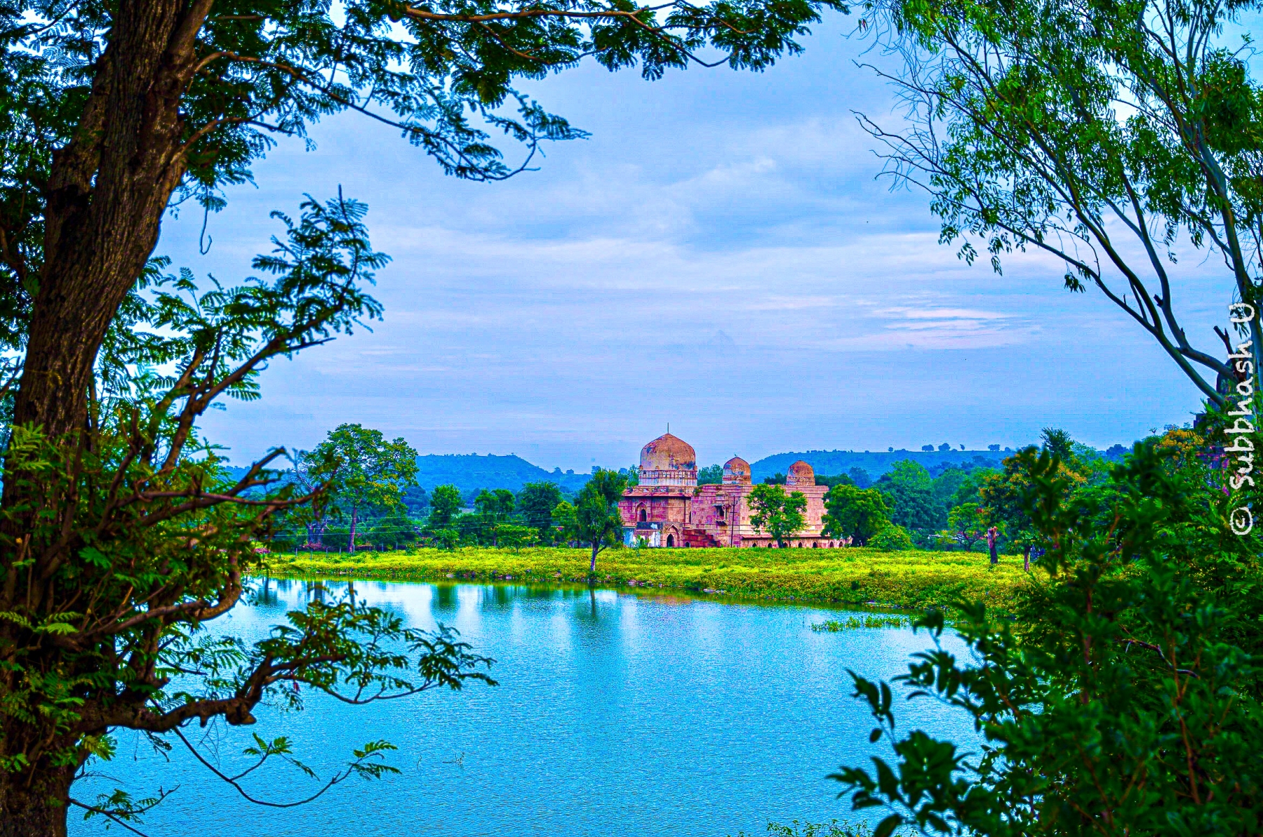 A palace of Baj Bahadur, Mandu, MP