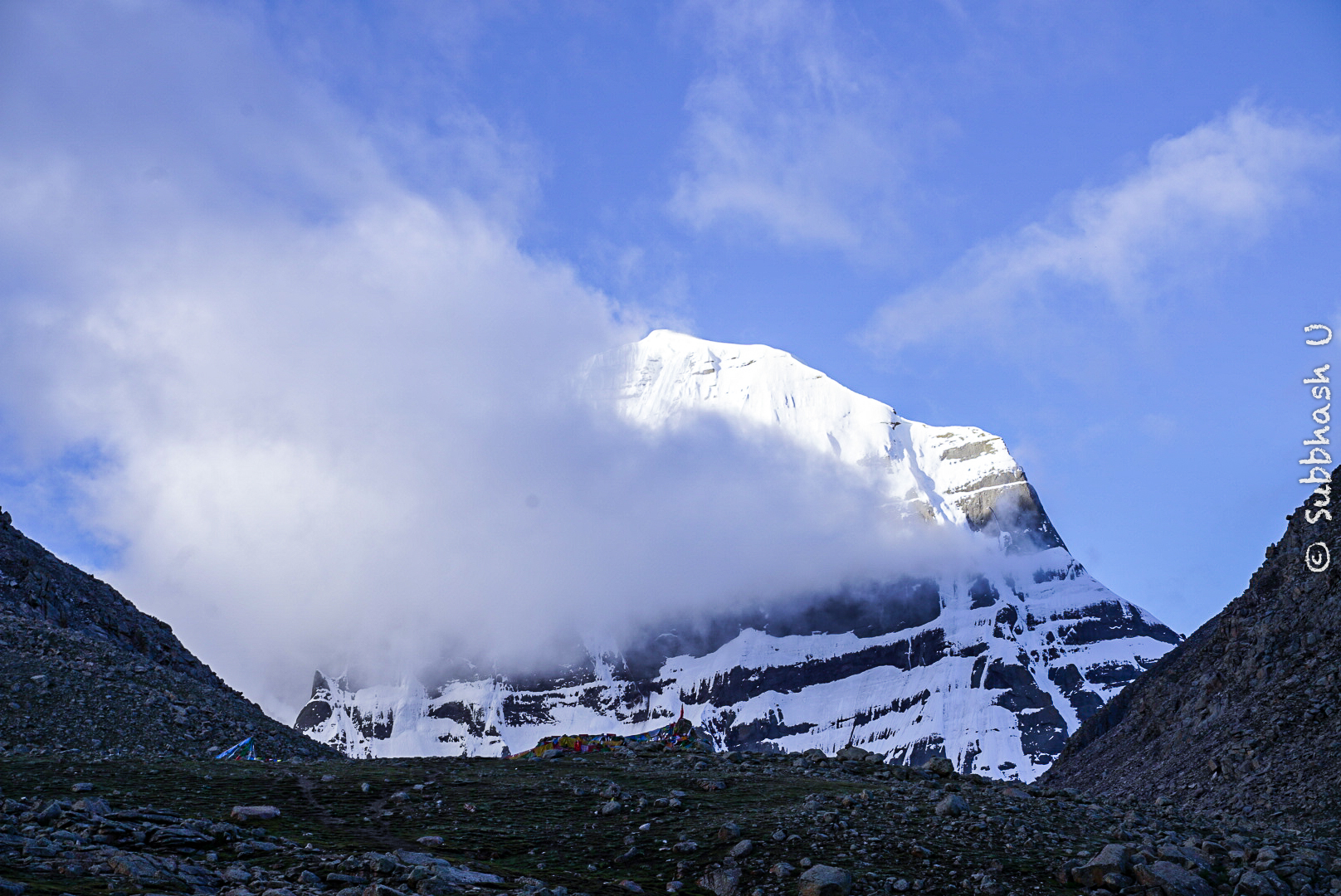 ' The Abode of Lord Shiva. Mt. Kailash in Full Glory