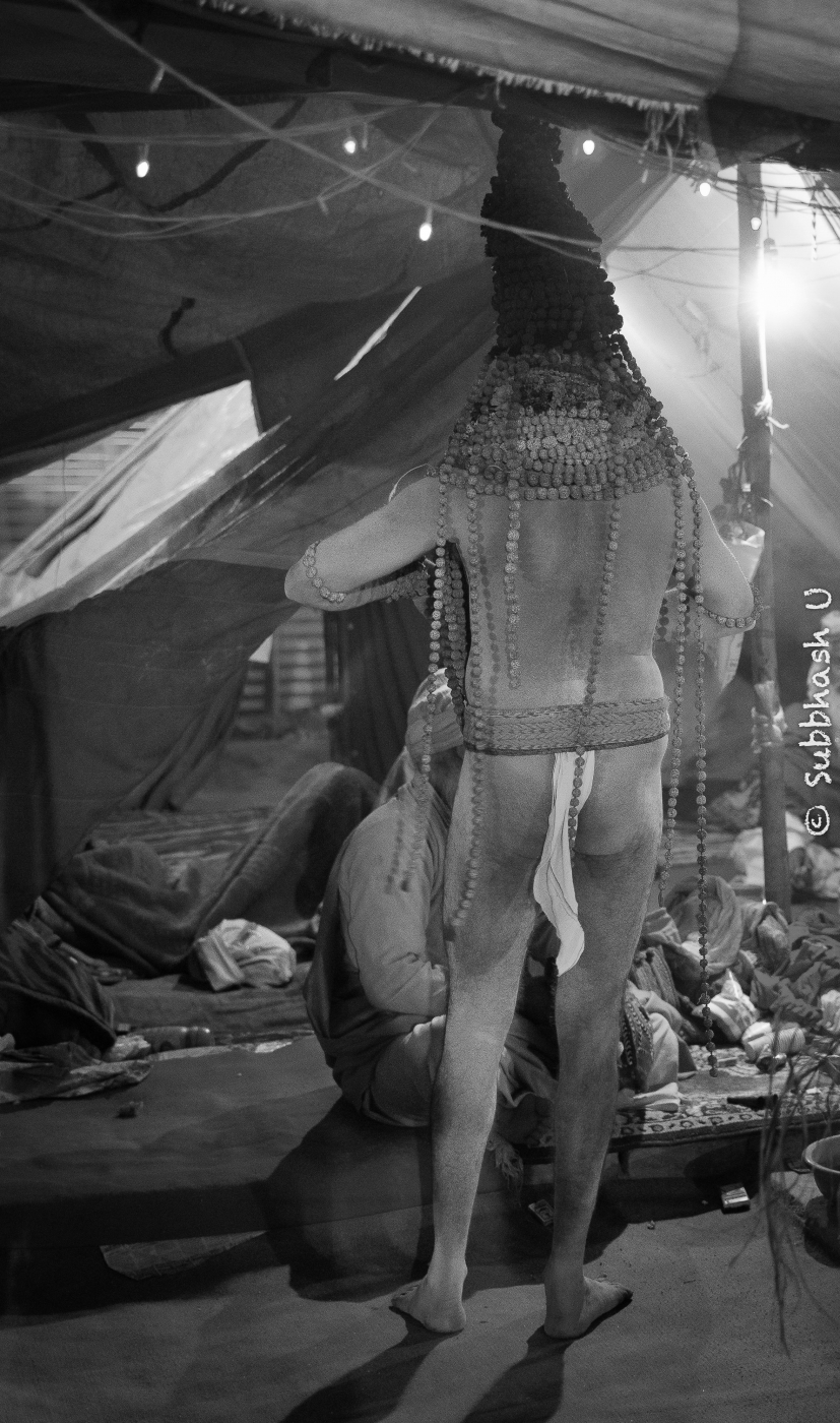 ' The Essentials' Sadhus , PrayagRaj, UP